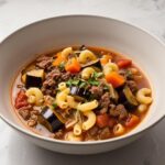 Spinach Meatball Minestrone